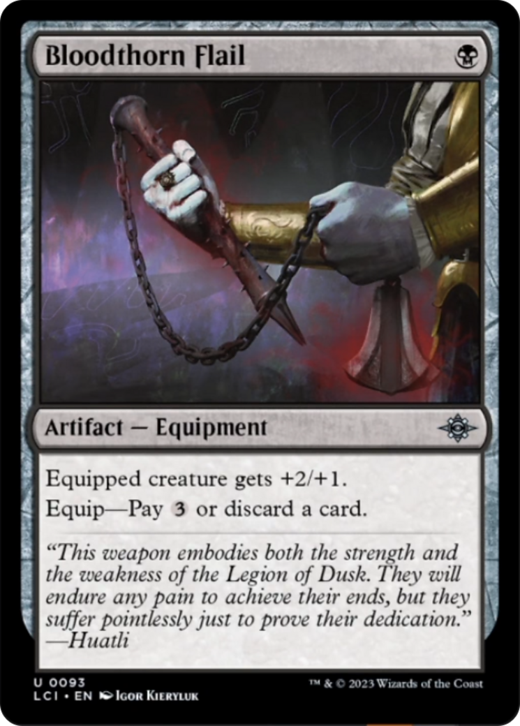 Bloodthorn Flail [The Lost Caverns of Ixalan] | Odin's Place