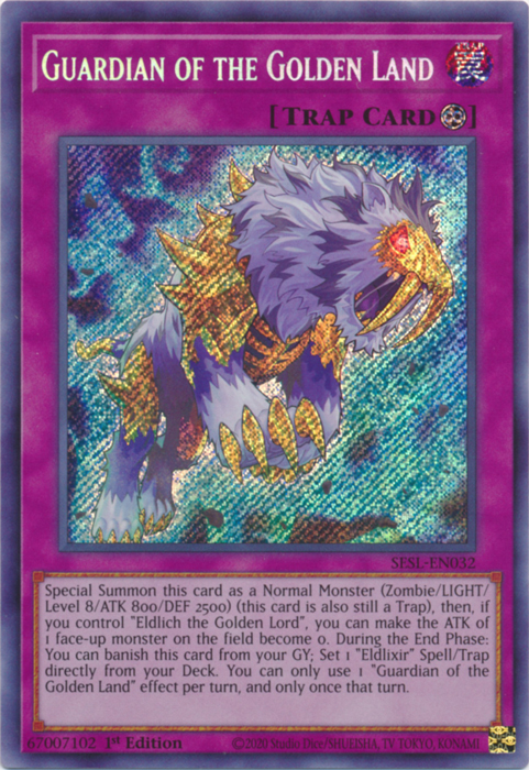 Guardian of the Golden Land [SESL-EN032] Secret Rare | Odin's Place