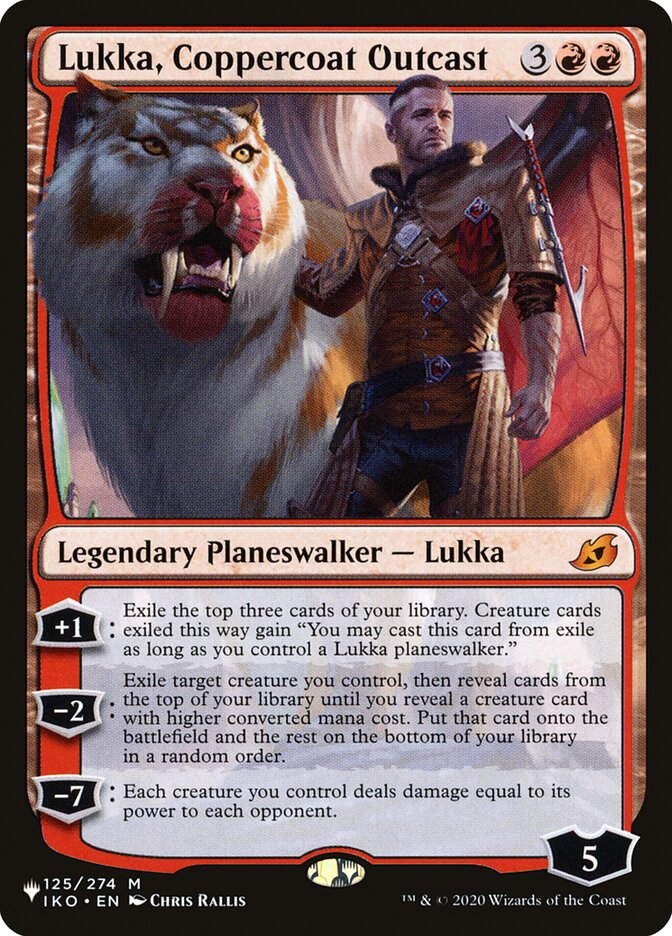 Lukka, Coppercoat Outcast [The List] | Odin's Place
