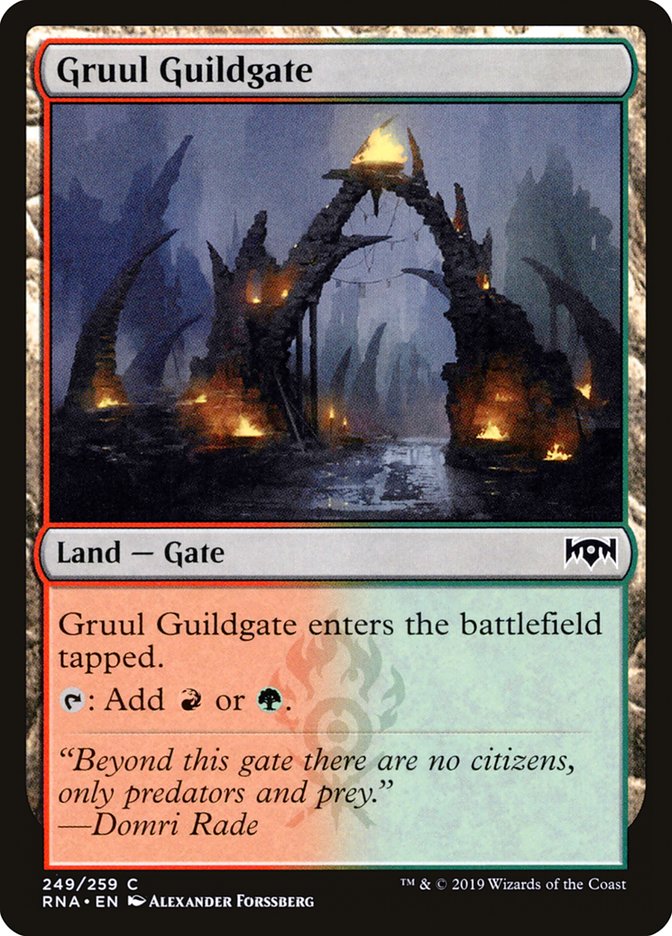 Gruul Guildgate (249/259) [Ravnica Allegiance] | Odin's Place