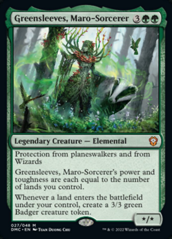Greensleeves, Maro-Sorcerer [Dominaria United Commander] | Odin's Place