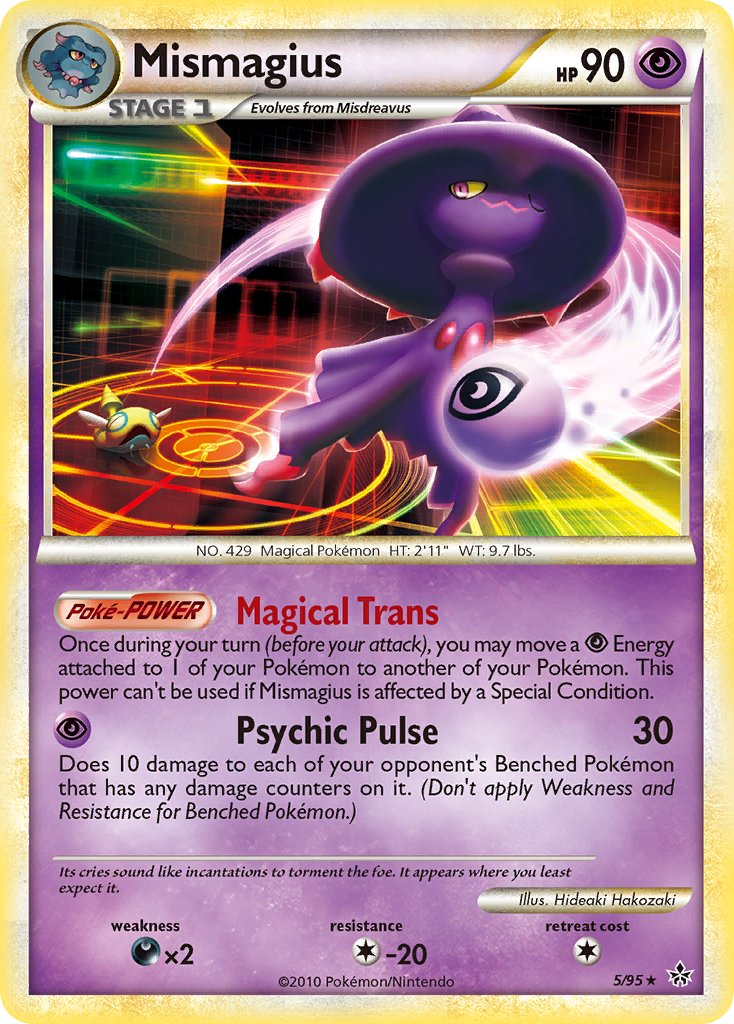 Mismagius (5/95) (Theme Deck Exclusive) [HeartGold & SoulSilver: Unleashed] | Odin's Place