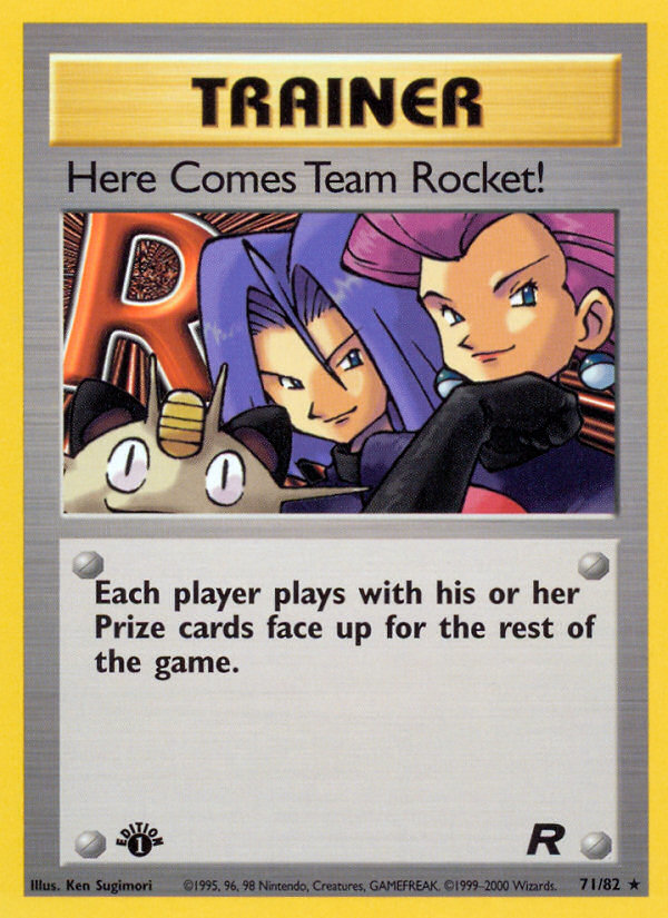 Here Comes Team Rocket! (71/82) [Team Rocket 1st Edition] | Odin's Place
