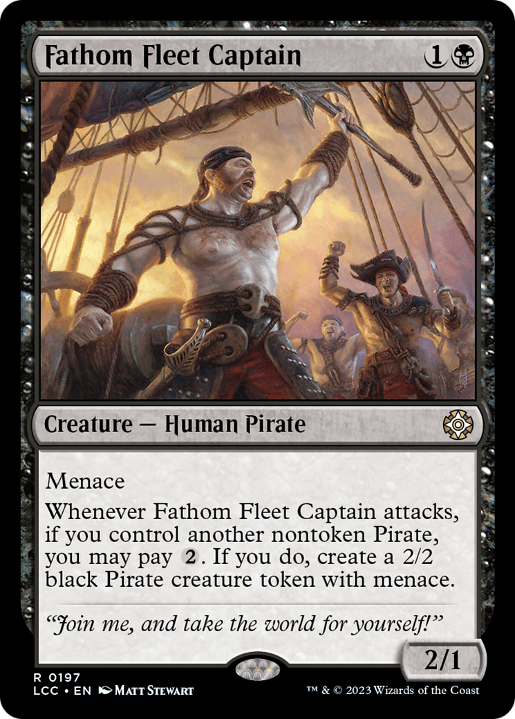 Fathom Fleet Captain [The Lost Caverns of Ixalan Commander] | Odin's Place