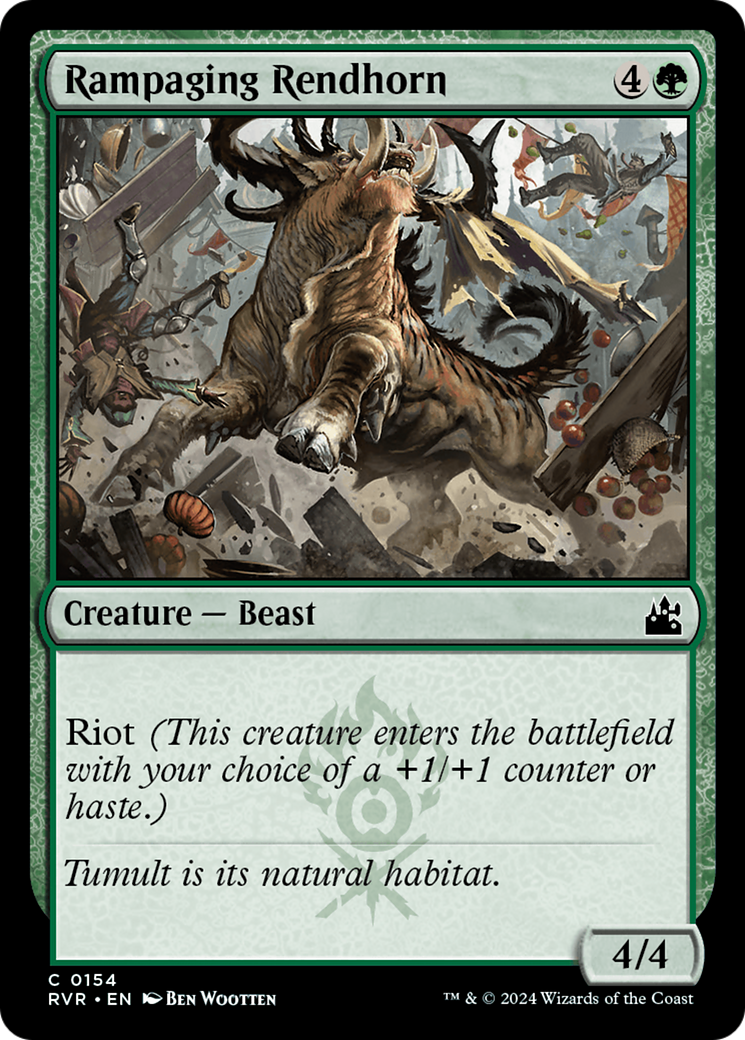Rampaging Rendhorn [Ravnica Remastered] | Odin's Place