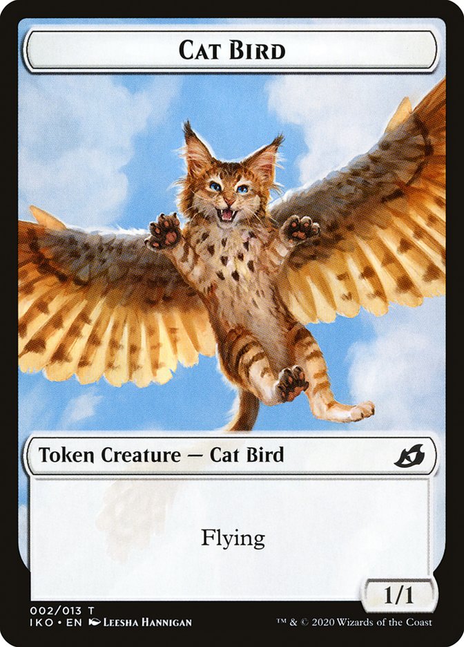 Cat Bird Token [Ikoria: Lair of Behemoths Tokens] | Odin's Place