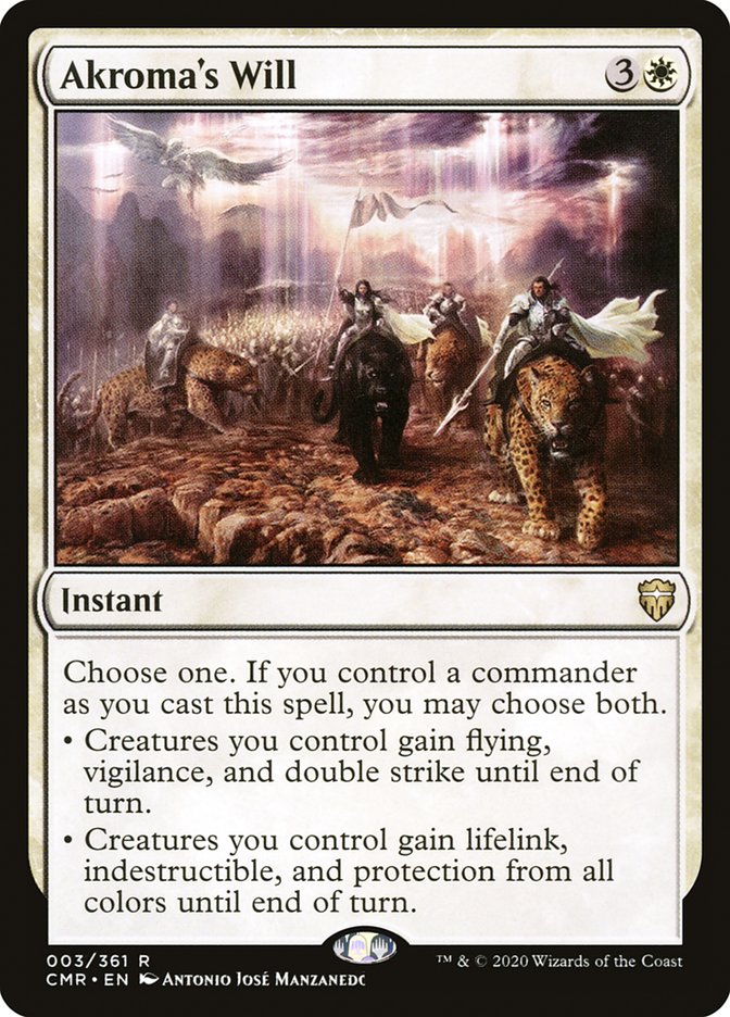 Akroma's Will [Commander Legends] | Odin's Place