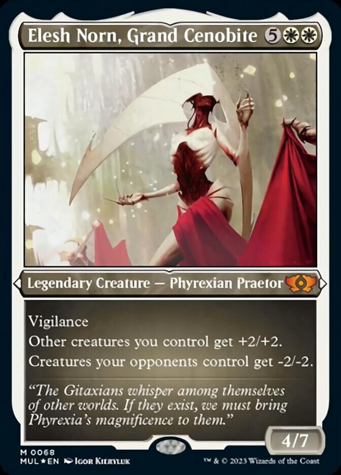 Elesh Norn, Grand Cenobite (Foil Etched) [Multiverse Legends] | Odin's Place