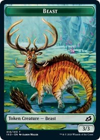 Beast (010) // Hydra Double-Sided Token [Commander 2020 Tokens] | Odin's Place