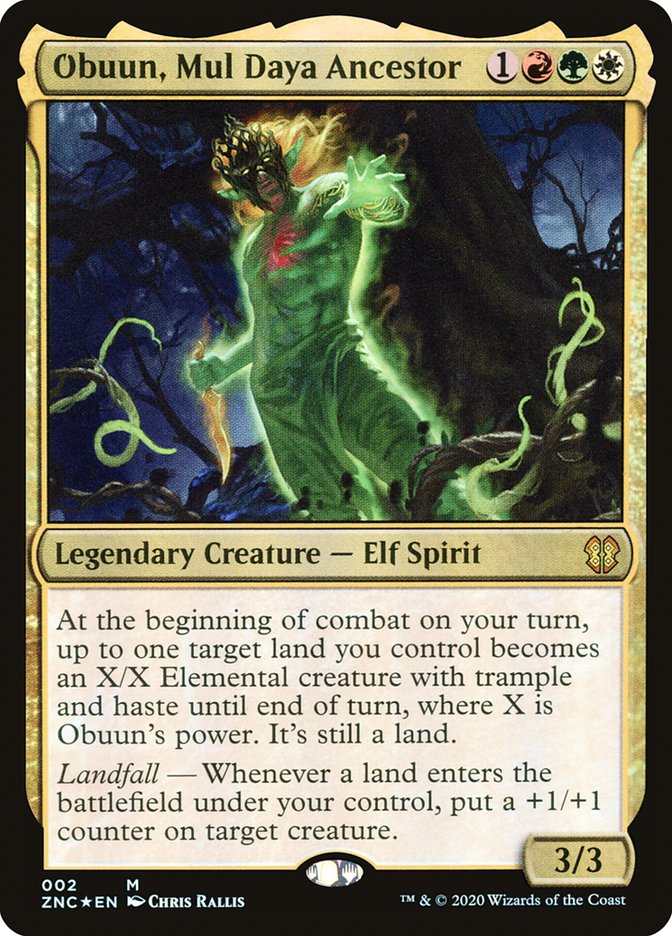 Obuun, Mul Daya Ancestor [Zendikar Rising Commander] | Odin's Place