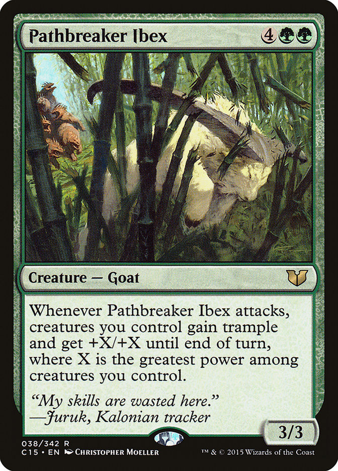 Pathbreaker Ibex (38) [Commander 2015] | Odin's Place