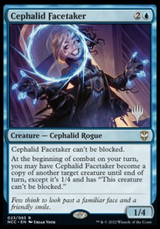 Cephalid Facetaker (Promo Pack) [Streets of New Capenna Commander Promos] | Odin's Place