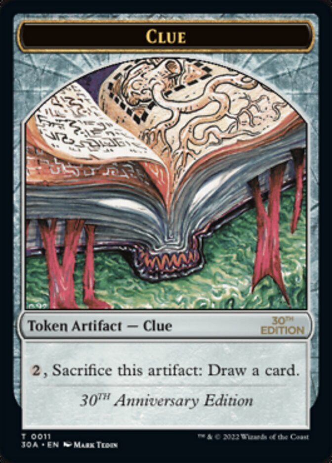 Clue Token (011) [30th Anniversary Tokens] | Odin's Place