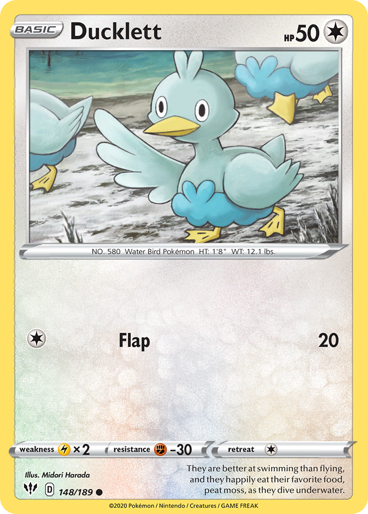 Ducklett (148/189) [Sword & Shield: Darkness Ablaze] | Odin's Place