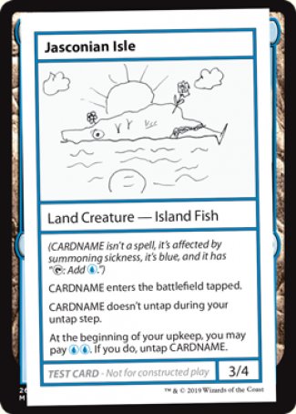 Jasconian Isle (2021 Edition) [Mystery Booster Playtest Cards] | Odin's Place