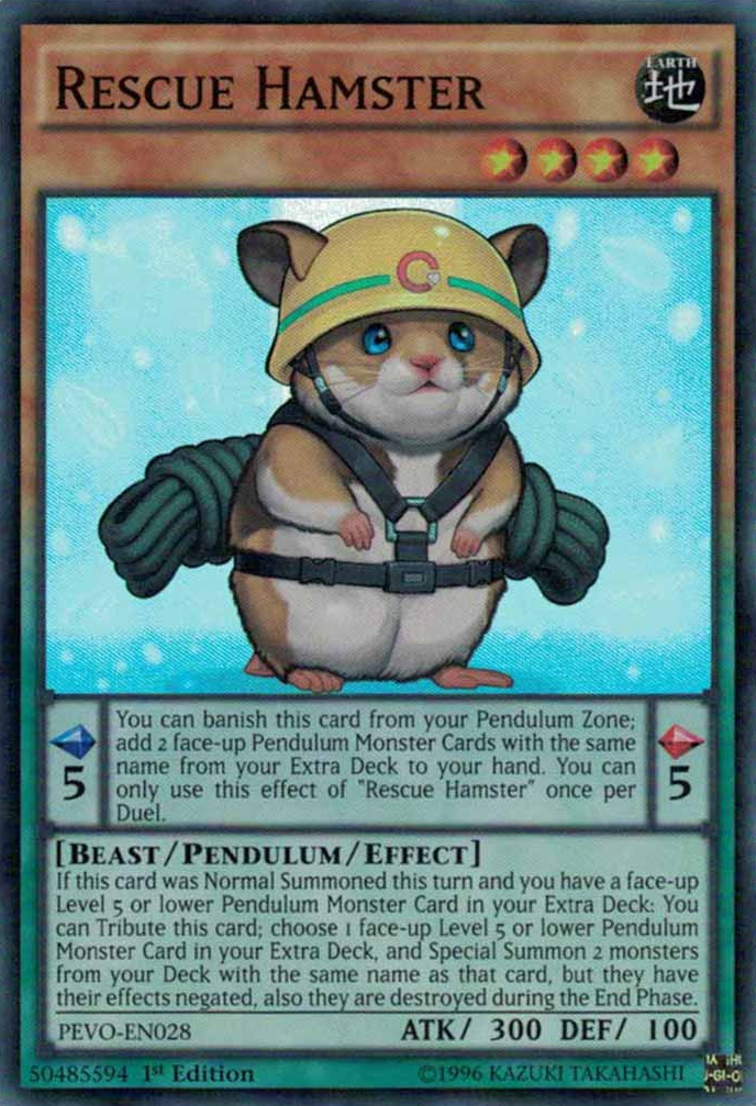 Rescue Hamster [PEVO-EN028] Super Rare | Odin's Place