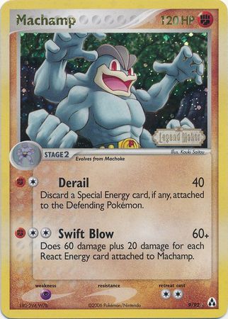 Machamp (9/92) (Stamped) [EX: Legend Maker] | Odin's Place