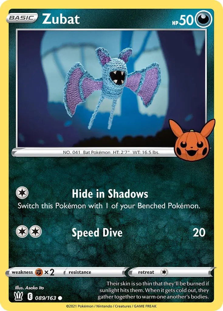 Zubat (089/163) [Trick or Trade] | Odin's Place