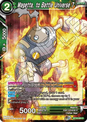 Magetta, to Battle Universe 7 (BT16-064) [Realm of the Gods] | Odin's Place