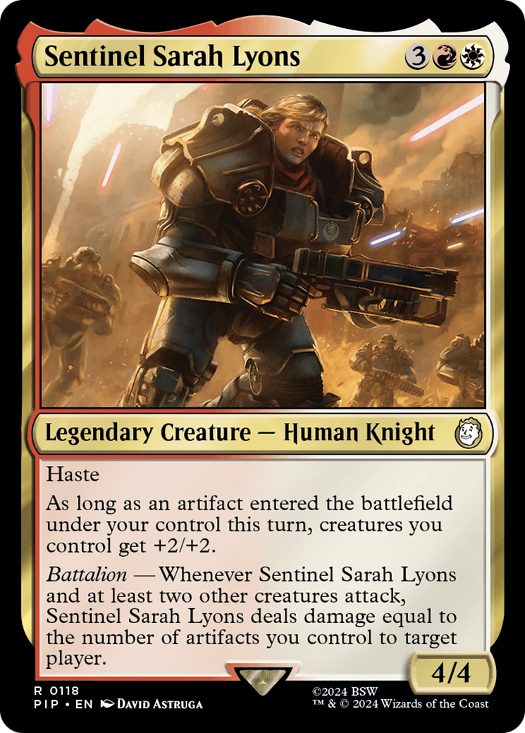 Sentinel Sarah Lyons [Fallout] | Odin's Place