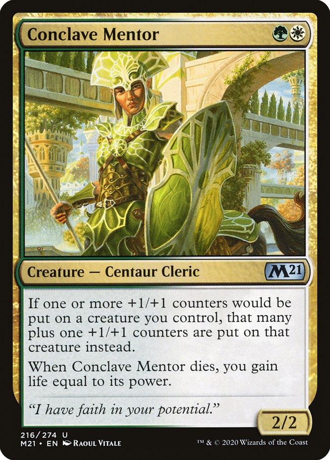 Conclave Mentor [Core Set 2021] | Odin's Place