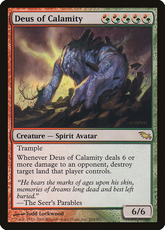 Deus of Calamity (204) [Shadowmoor] | Odin's Place