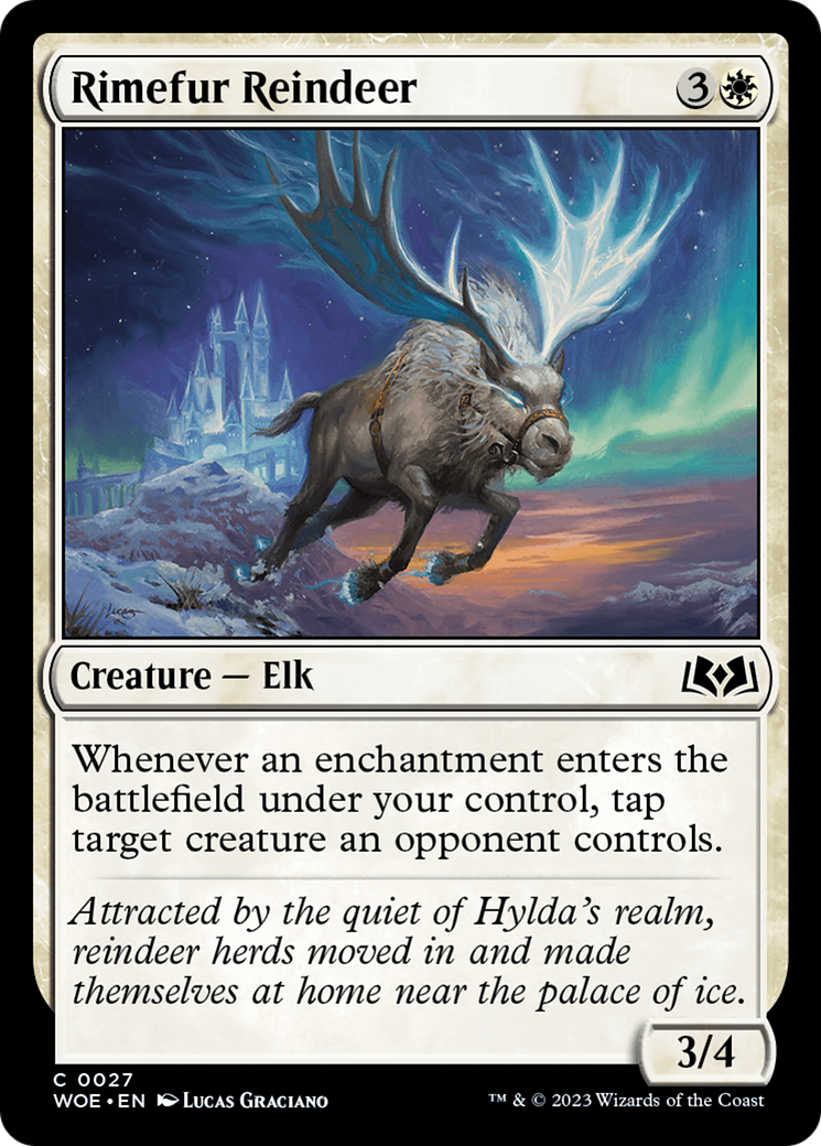 Rimefur Reindeer [Wilds of Eldraine] | Odin's Place