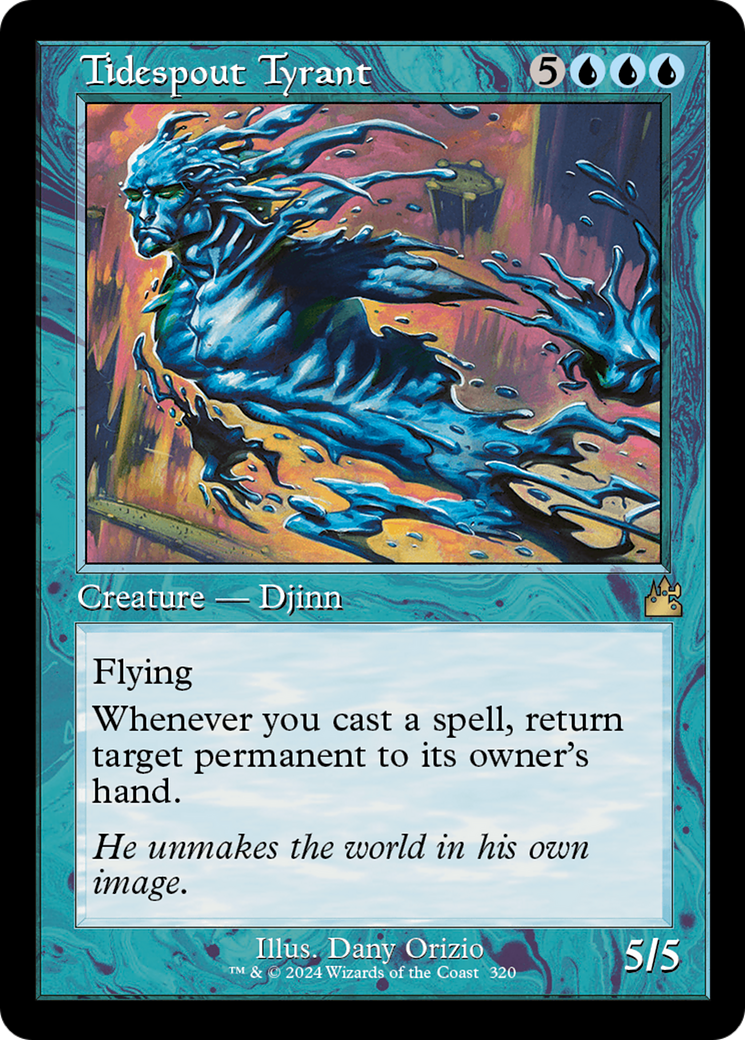 Tidespout Tyrant (Retro Frame) [Ravnica Remastered] | Odin's Place