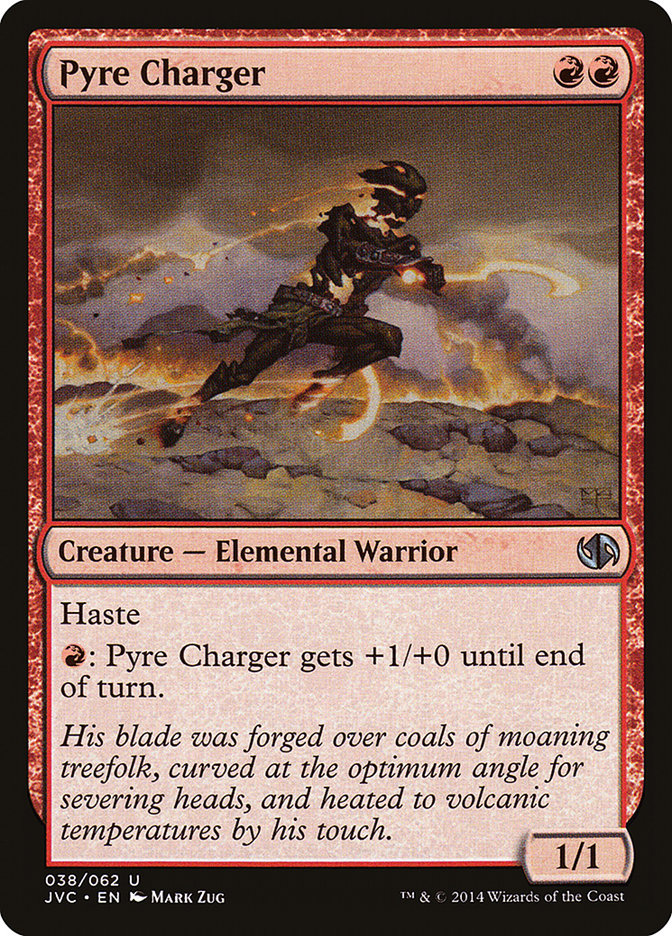 Pyre Charger (38) [Duel Decks Anthology] | Odin's Place