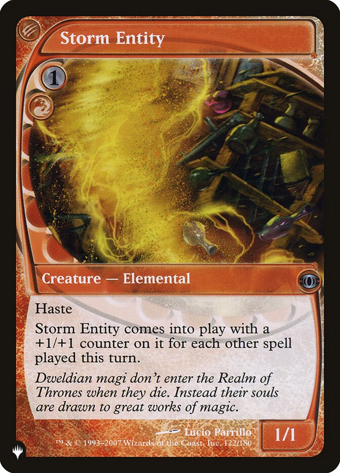 Storm Entity [The List] | Odin's Place