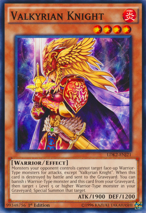 Valkyrian Knight [LDK2-ENJ21] Common | Odin's Place