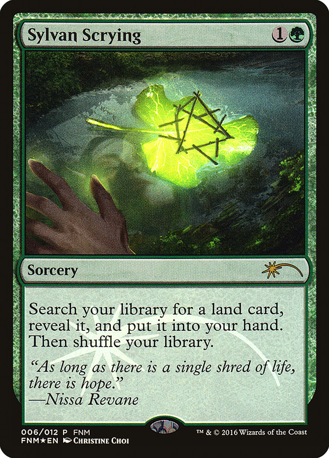 Sylvan Scrying (6) [Friday Night Magic 2016] | Odin's Place