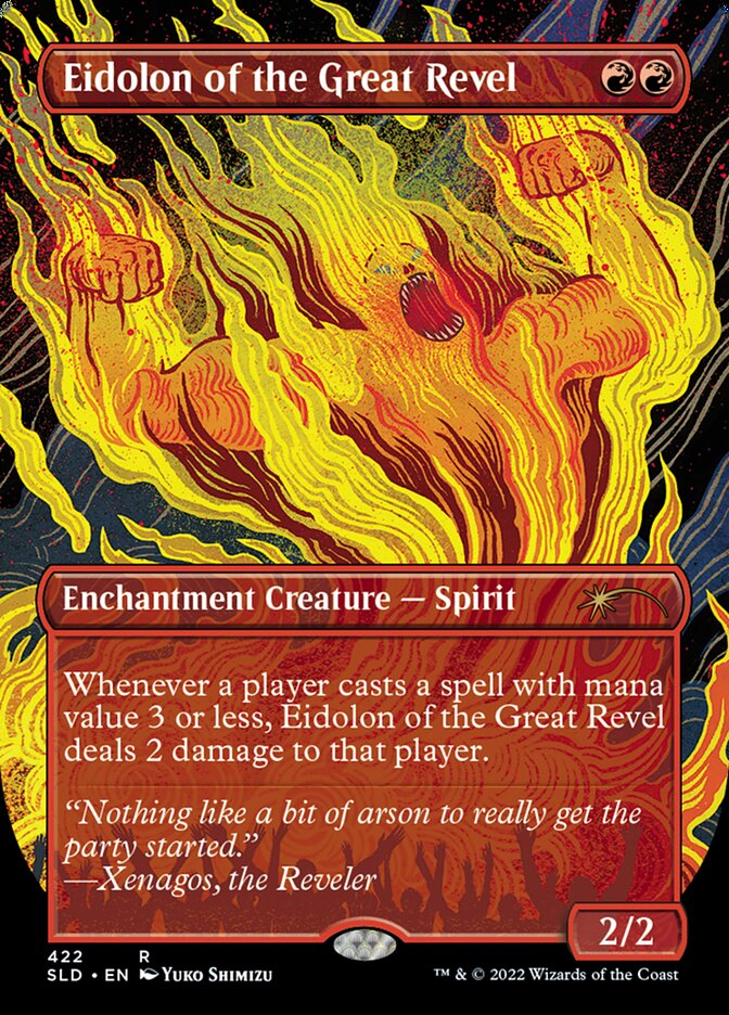 Eidolon of the Great Revel (Borderless) [Secret Lair Drop Series] | Odin's Place