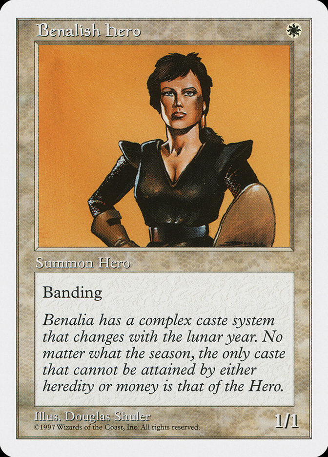Benalish Hero (10) [Fifth Edition] | Odin's Place