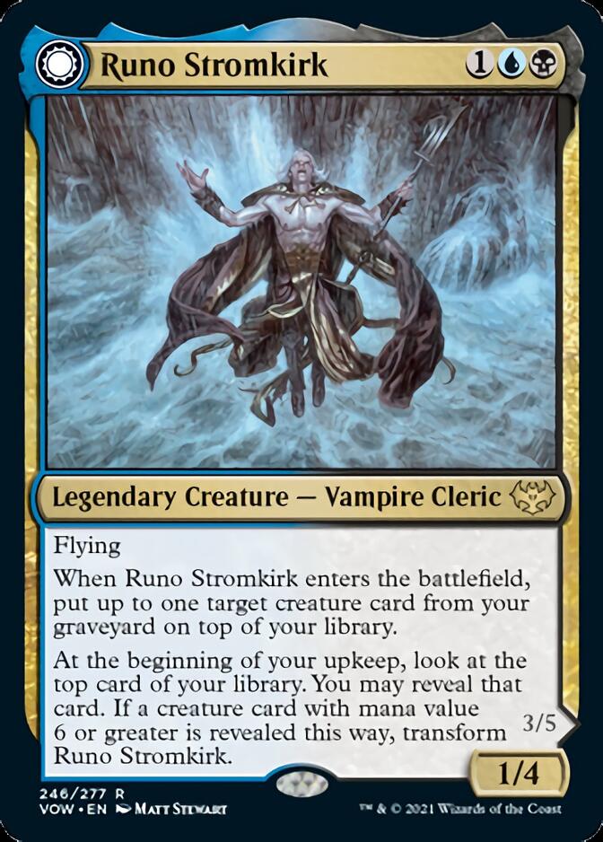 Runo Stromkirk // Krothuss, Lord of the Deep [Innistrad: Crimson Vow] | Odin's Place