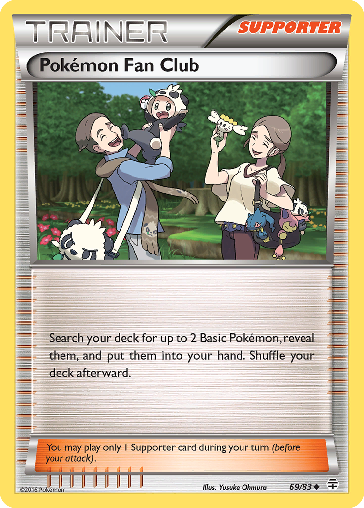 Pokemon Fan Club (69/83) [XY: Generations] | Odin's Place