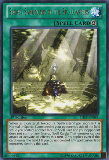 Secret Sanctuary of the Spellcasters [SHSP-EN095] Rare | Odin's Place