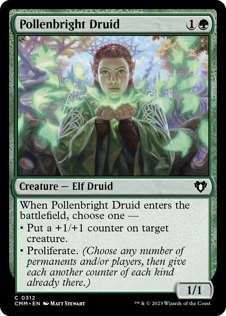 Pollenbright Druid [Commander Masters] | Odin's Place