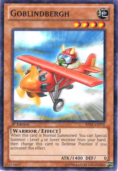 Goblindbergh [BP01-EN219] Starfoil Rare | Odin's Place