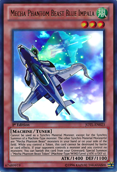 Mecha Phantom Beast Blue Impala [JOTL-EN023] Ultra Rare | Odin's Place