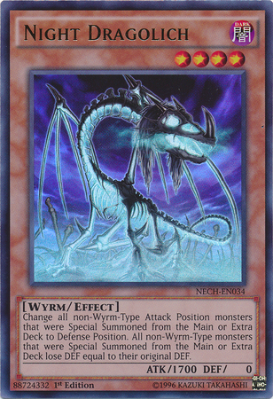 Night Dragolich [NECH-EN034] Ultra Rare | Odin's Place