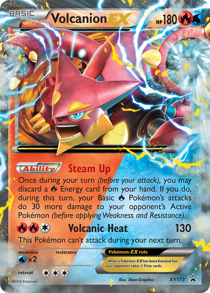 Volcanion EX (XY173) [XY: Black Star Promos] | Odin's Place