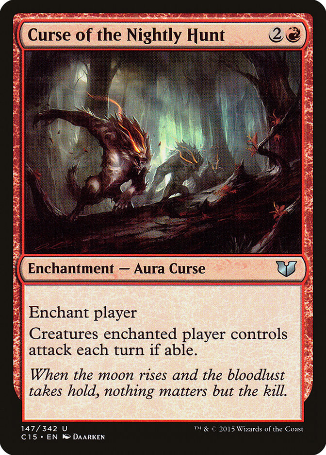 Curse of the Nightly Hunt (147) [Commander 2015] | Odin's Place
