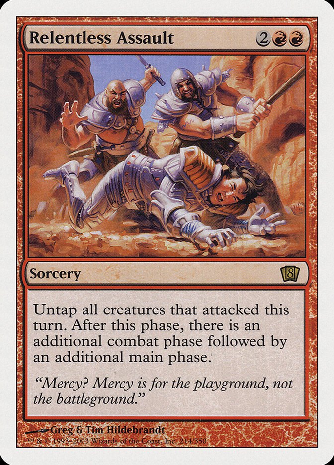 Relentless Assault (214) [Eighth Edition] | Odin's Place