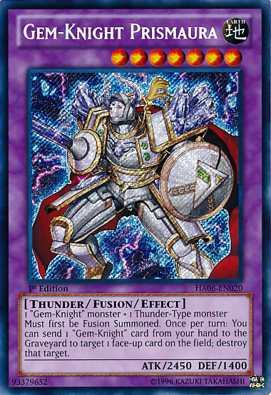 Gem-Knight Prismaura [HA06-EN020] Secret Rare | Odin's Place