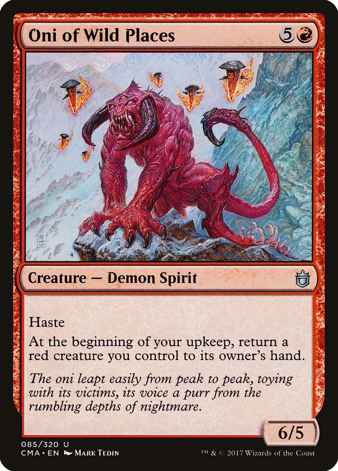 Oni of Wild Places (85) [Commander Anthology] | Odin's Place