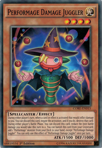 Performage Damage Juggler [CORE-EN015] Common | Odin's Place