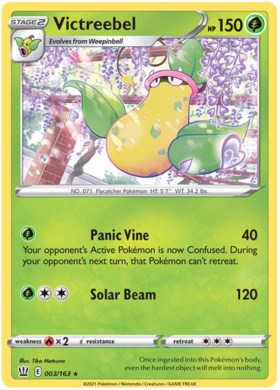 Victreebel (003/163) [Sword & Shield: Battle Styles] | Odin's Place