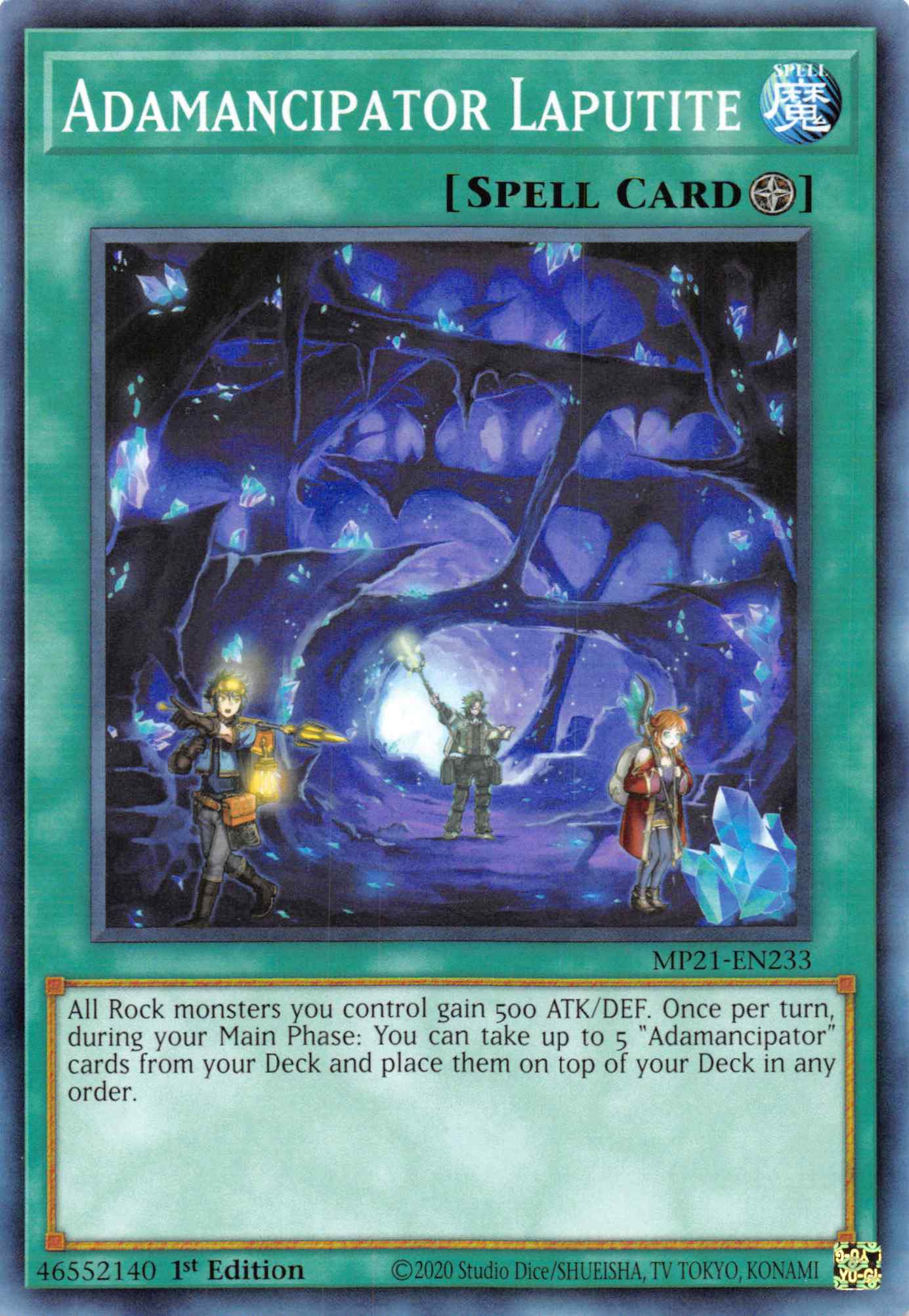 Adamancipator Laputite [MP21-EN233] Common | Odin's Place