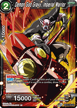 Demon God Gravy, Imperial Warrior (BT17-118) [Ultimate Squad] | Odin's Place